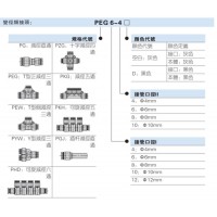 AirTAC亞德客PEG6-4/8-6/10-8/12-8/12-10 亞德客代理