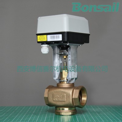 honeywell電動(dòng)二通絲扣閥DN50 電動(dòng)