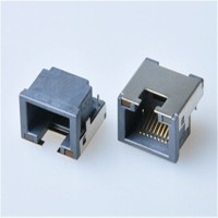 褀泰達 RJ45網絡接口 RJ45網口 RJ45接口 沉板式H9.8 沉板連接器RJ45母座帶燈